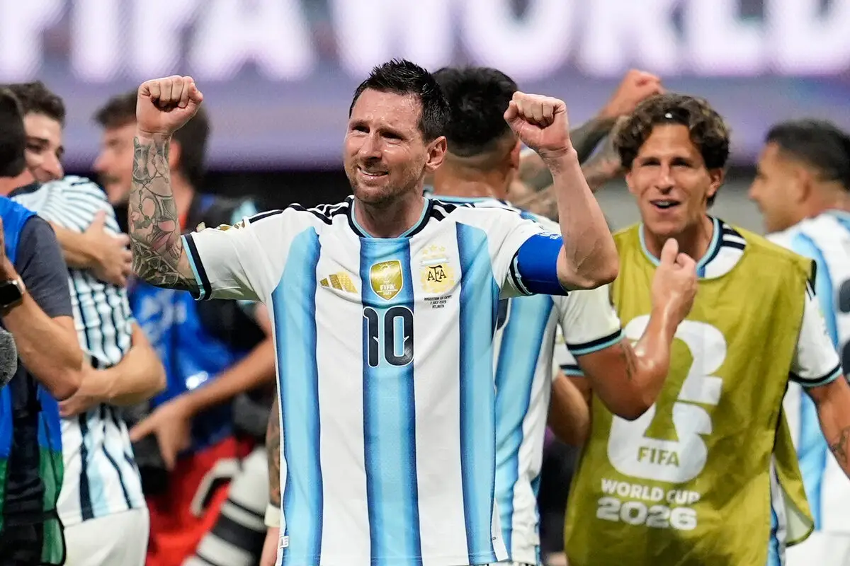 Lionel Messi emotional after Argentina's World Cup 2026 win over Egypt